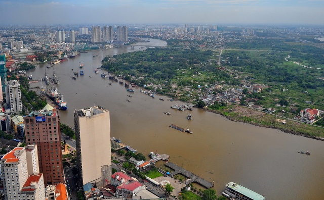 Thành phố Hồ Chí Minh: Nguy cơ xâm nhập mặn các sông chính